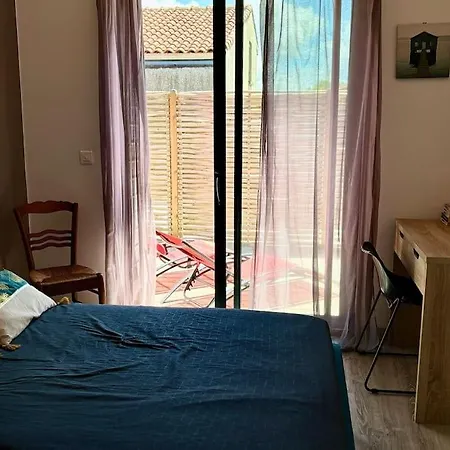 度假居 Maison Des Sables Piscine Chauffee 2 100m Des Plages 滨海昂古兰