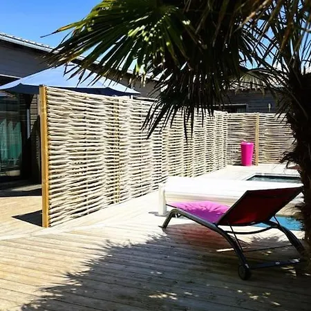 Maison Des Sables Piscine Chauffee 2 100m Des Plages Дом отдыха Ангулен-сюр-Мер