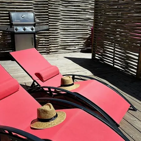 Дом отдыха Maison Des Sables Piscine Chauffee 2 100m Des Plages