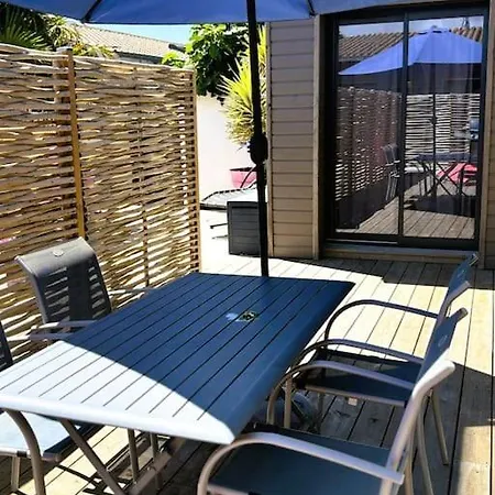Maison Des Sables Piscine Chauffee 2 100m Des Plages Feriehus Angoulins-sur-Mer